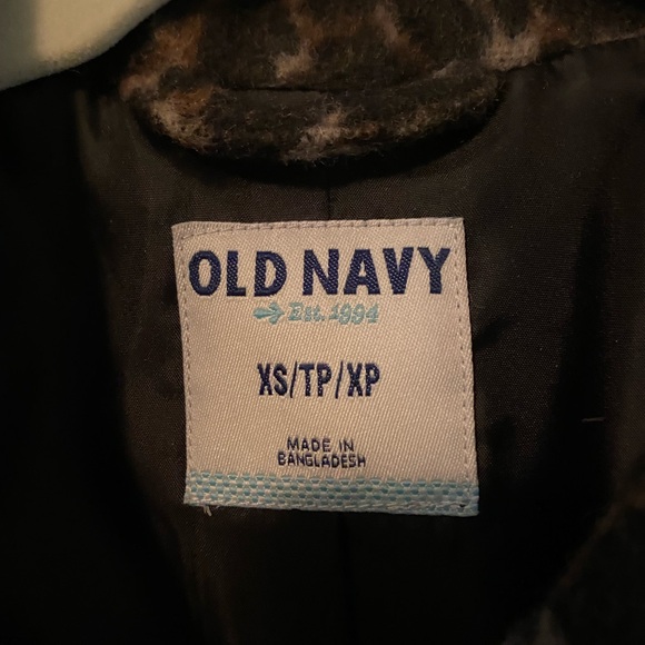 EUC Single-Breasted Wool-Blend Leopard Coat - Picture 4 of 6